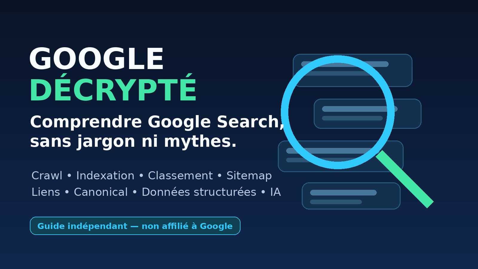 Couverture de Google Décrypté
